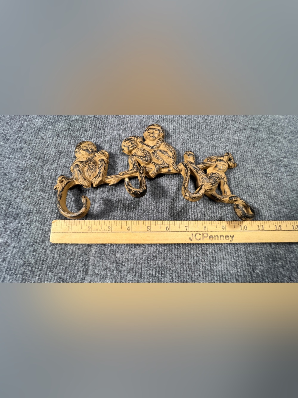 Monkey Wall Hook Rack - Picture 4 of 10